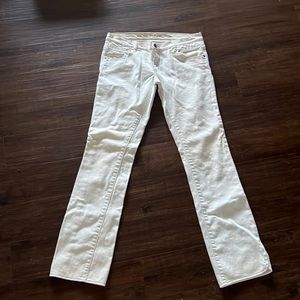 White Ruehl skinny jeans